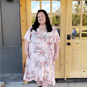 Floral Dress in Pink